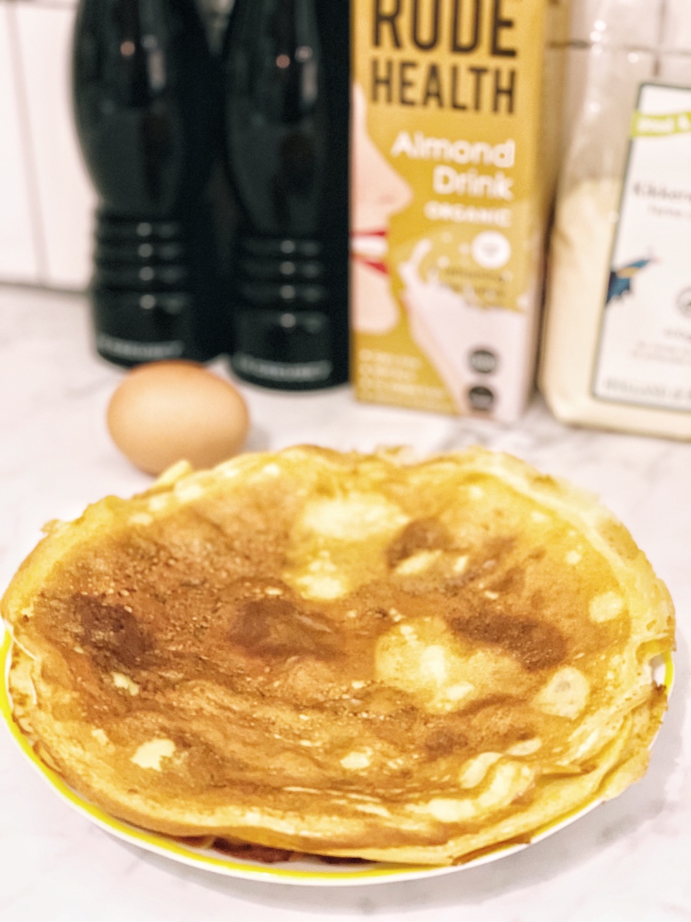 pannenkoekjes van kikkererwtenmeel