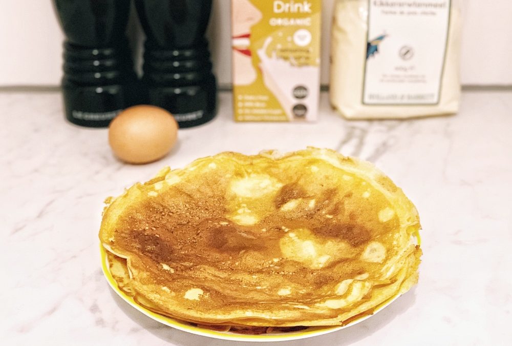 Pannenkoeken van kikkererwtenmeel