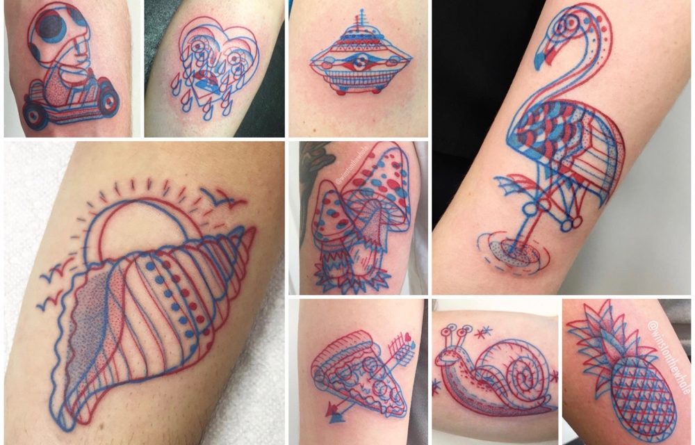 3D tattoos | van Winston the Whale