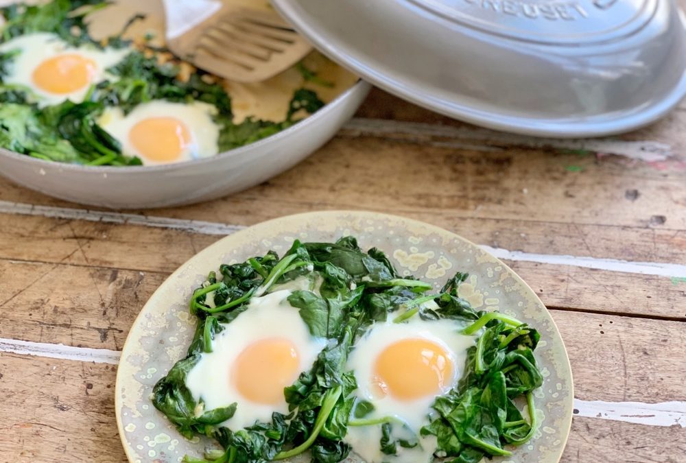 Recept | uitsmijter met spinazie (+ spinazieweetjes)