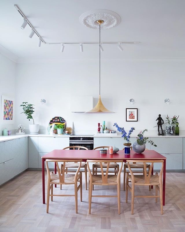 rode eettafel