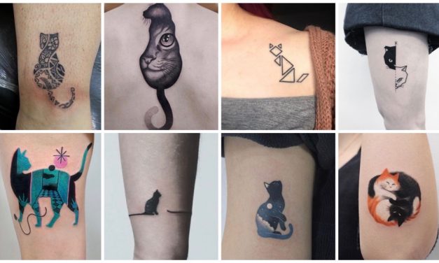 30x bijzondere katten tattoos