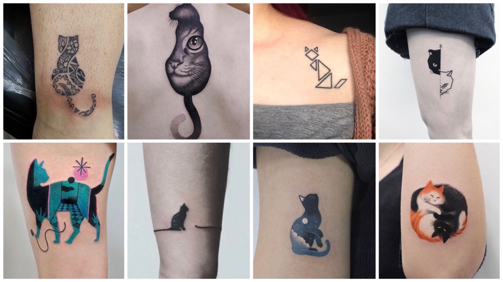 30x bijzondere katten tattoos