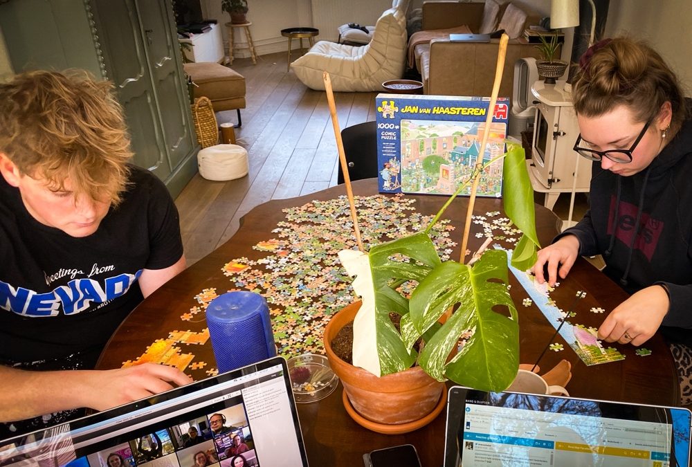 PPVDW: “Maaam, mogen we een legpuzzel maken?”