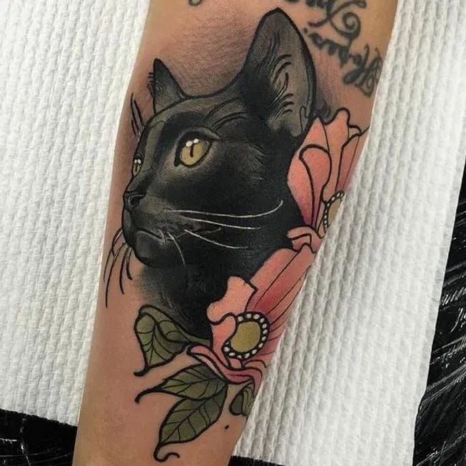 katten tattoo herinnering