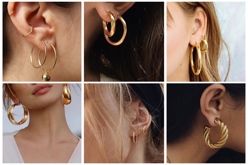 Fashionpost 64: welcome back – gouden oorringen