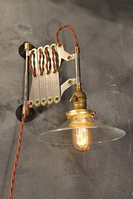 antieke schaarlamp
