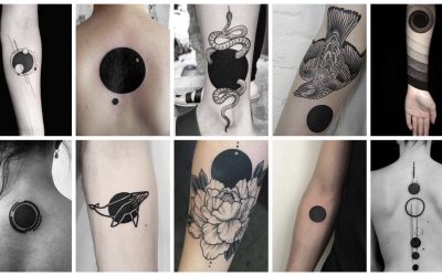 Tattoo inspiration: 33 black circle tattoos