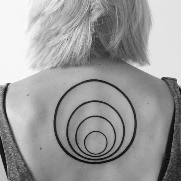 black circle tattoos inspiration