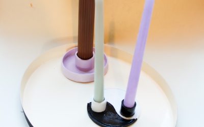 DIY | kandelaar Yin Yang