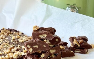 Slowcooker fudge (basisrecept met chocolade)