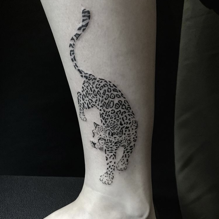 tattoo van een tijger