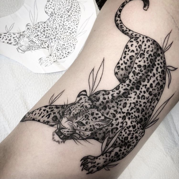 tijger tatoeage inspiratie