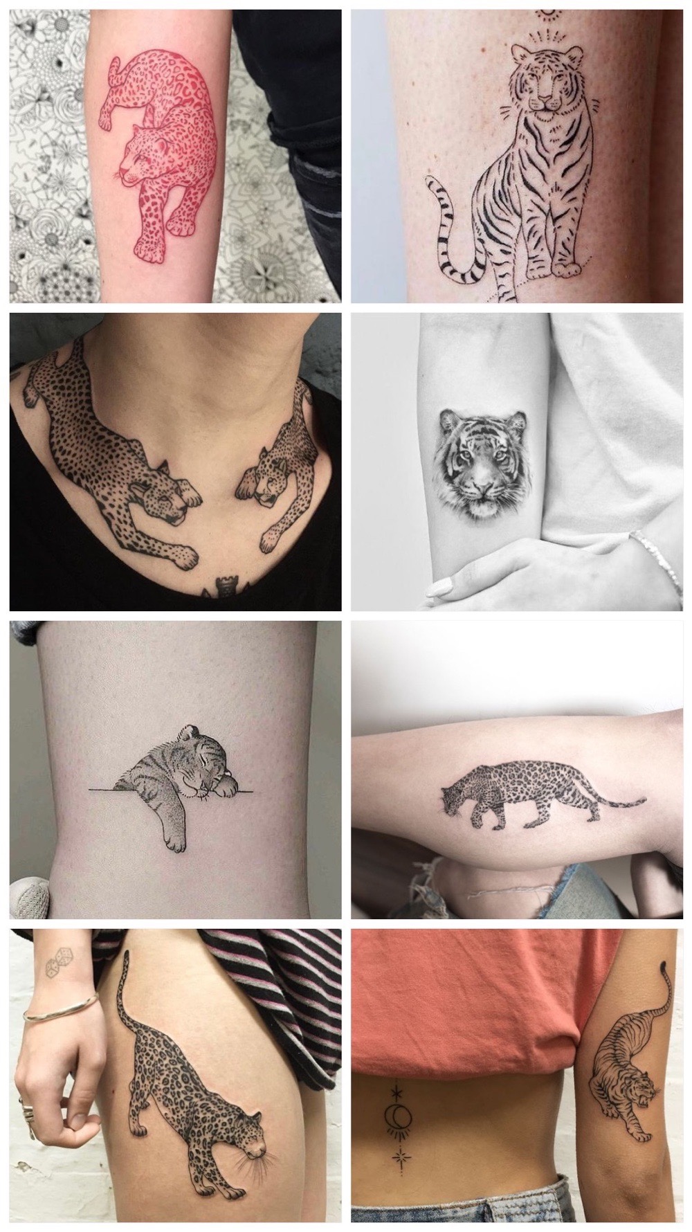 tijger tattoos