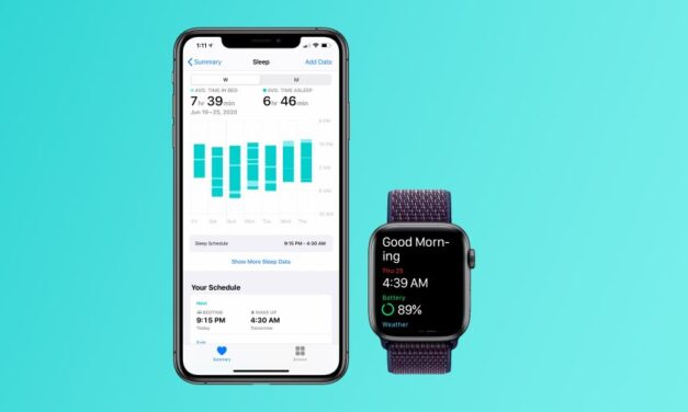 Slapen met de Apple Watch (sleep tracking)