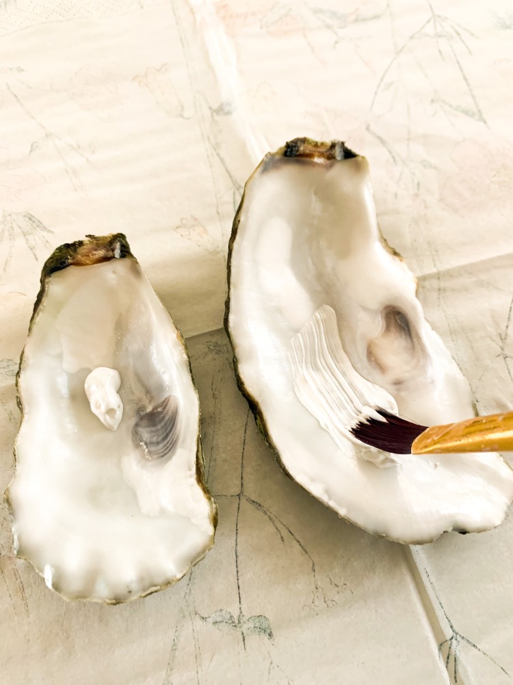 diy oester verven 