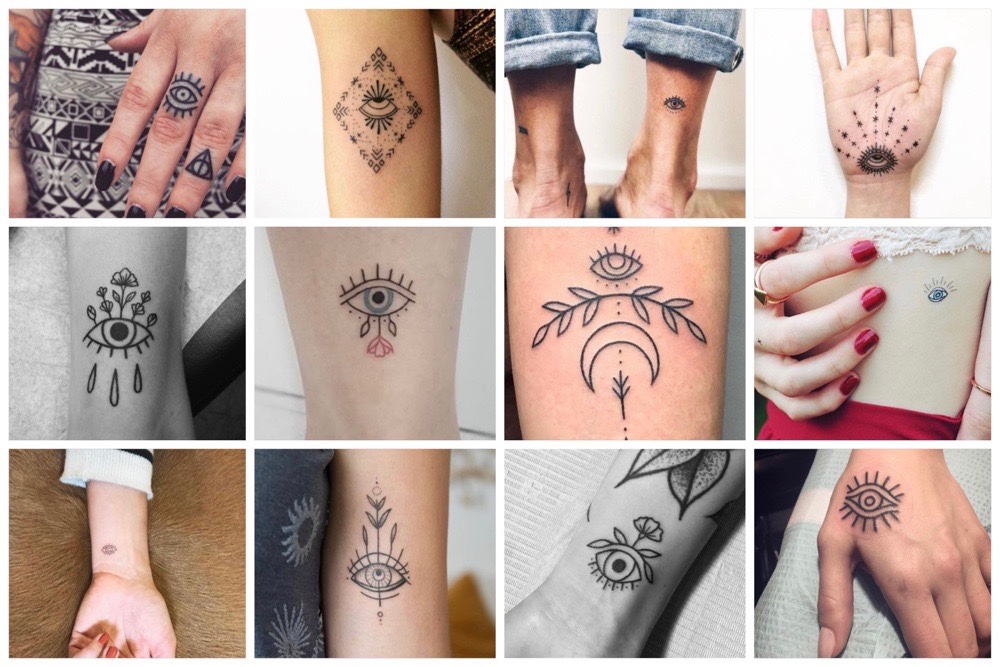 30 minimalistische oog tattoos (en de betekenis)