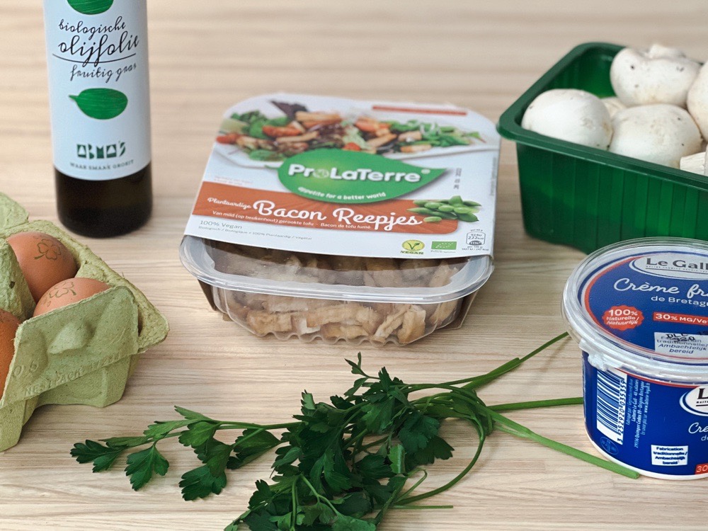 ingrediënten oeufs en cocottes