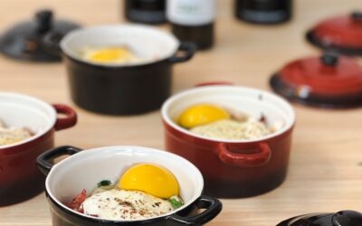 Feestelijk ontbijt/brunch recept: oeufs en cocotte