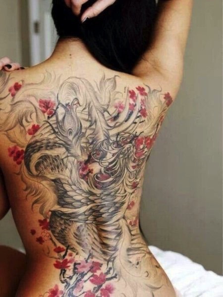 Japanse draken tatoeage