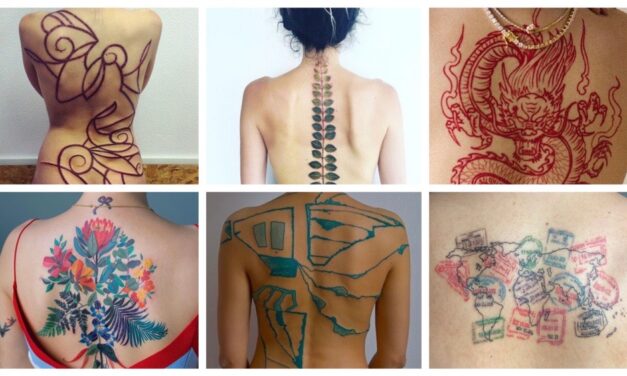 Grote rug tattoo voor vrouwen | >20x inspiratie