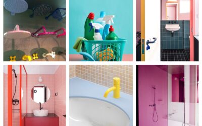 Meer kleur in de badkamer | 27x inspiratie