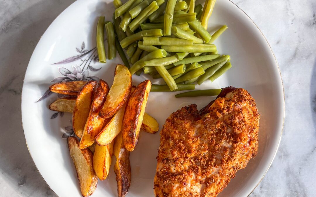 Airfryer recept | kip cordon bleu