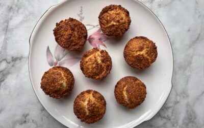 Airfryer recept | kokosmuffins met citroen