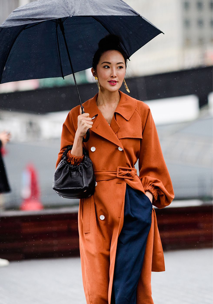 casual chic trenchcoat