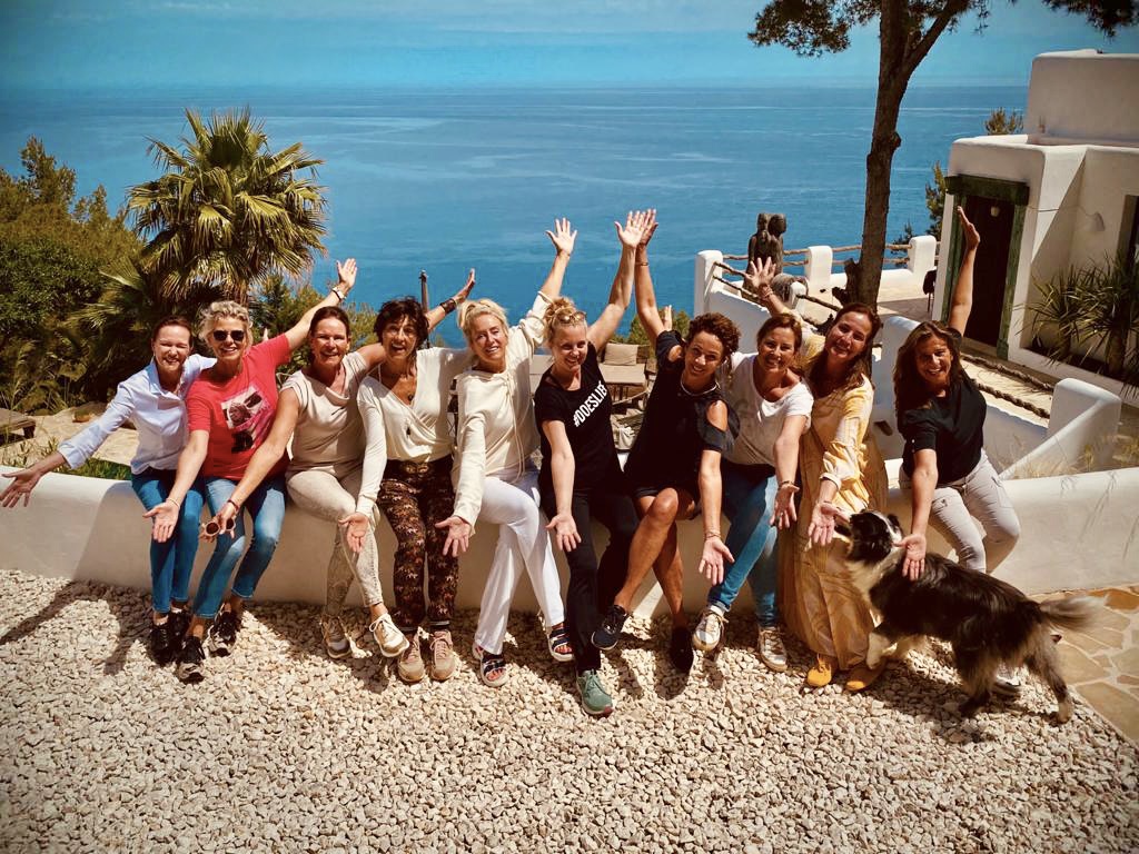 vriendinnen vakantie op Ibiza
