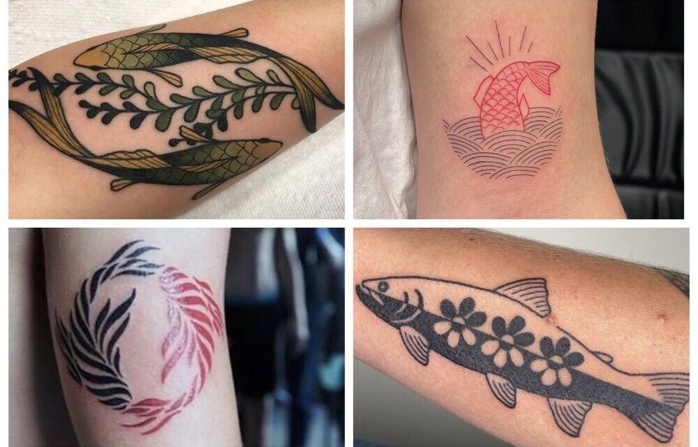 20x vissen tattoo inspiratie