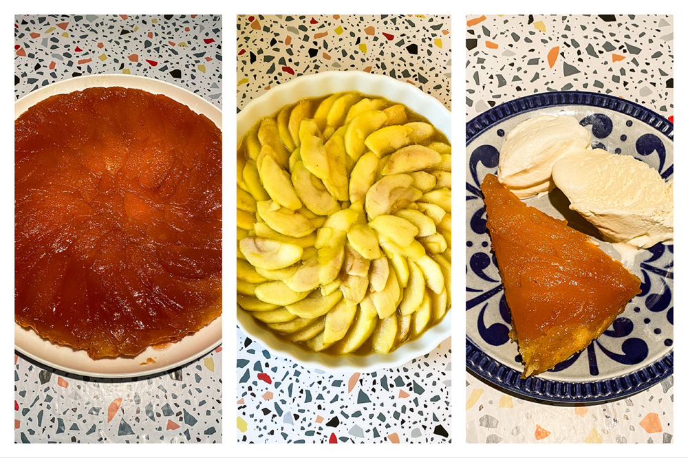 Tarte tatin a la Julia Child
