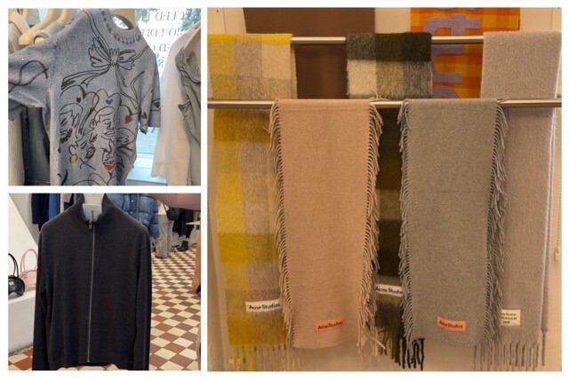 Acne Studios scarfs